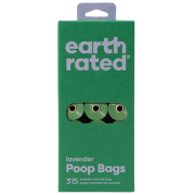 Earth Rated Poop Bags - woreczki, zapach lawendy, 21 x 15szt.