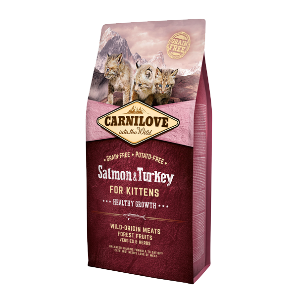 Carnilove Cat Salmon & Turkey Kittens - łosoś i indyk