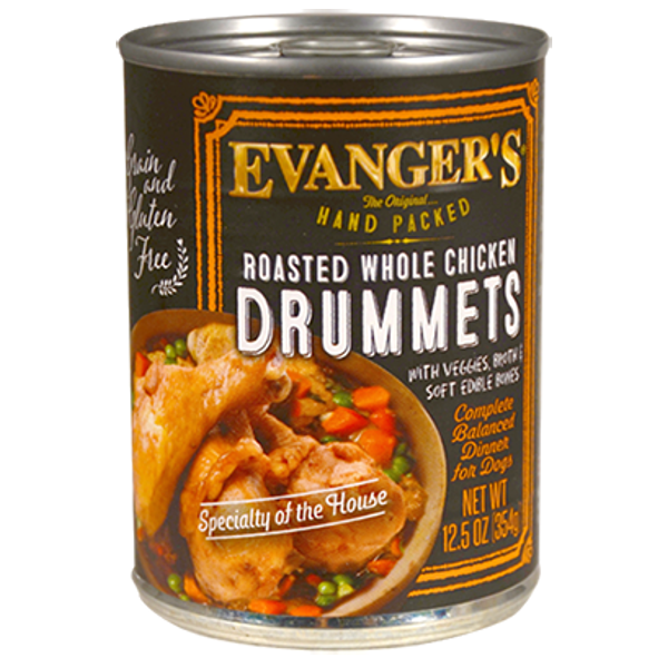 Evanger's Chicken Drummets Hand Packed - podudzia kurczaka