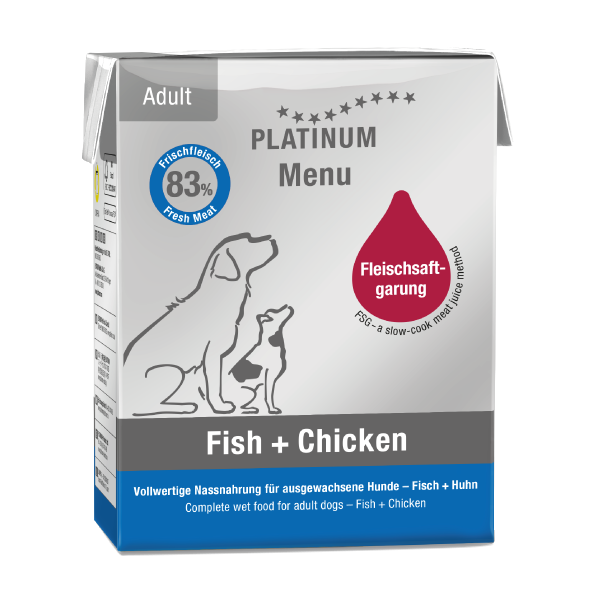 PLATINUM Menu Adult Fish + Chicken