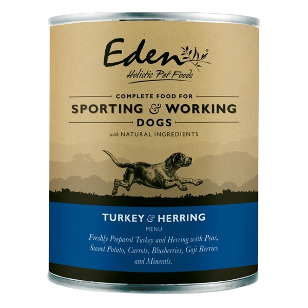 Eden Wet Turkey & Herring Dog