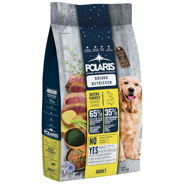POLARIS Golden Retriever Duck & Turkey Adult
