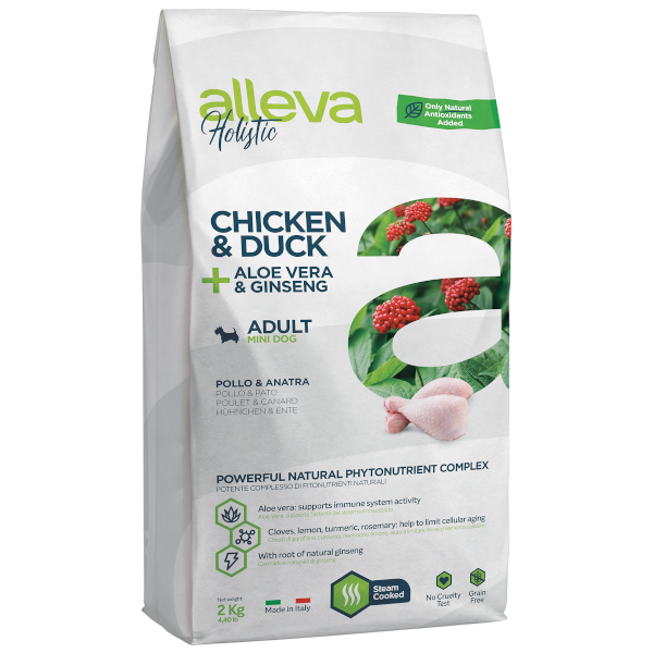 Alleva Holistic Dog Adult Chicken & Duck Mini