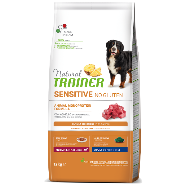 TRAINER Sensitive Adult Medium/Maxi Lamb