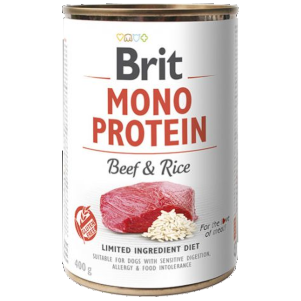Brit Mono Protein Beef & Rice