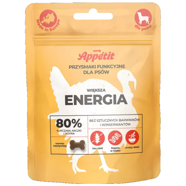 Comfy Appétit Pies Przysmak Funkcyjny - Energia