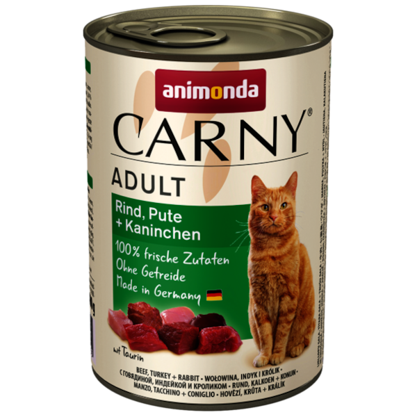 Animonda Carny Adult Rind, Pute & Kaninchen