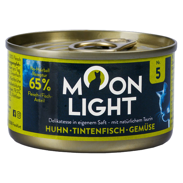 Moonlight Dinner N°5 - kurczak, kałamarnica, marchew i dynia
