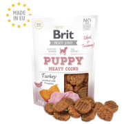 Brit Jerky Snack Turkey Meaty Coins for Puppies