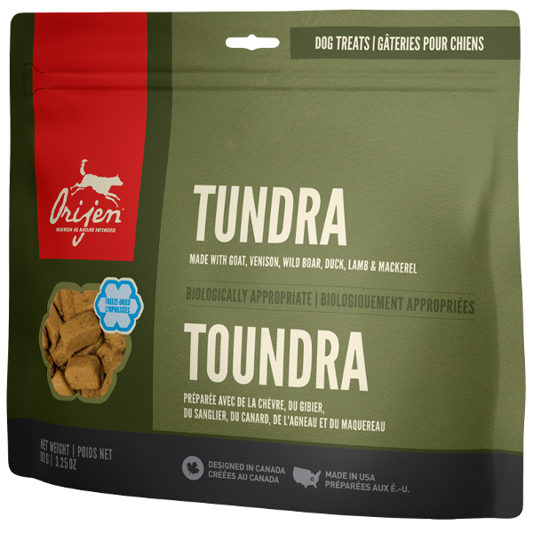 Orijen FD Tundra Dog - 100% mięsa
