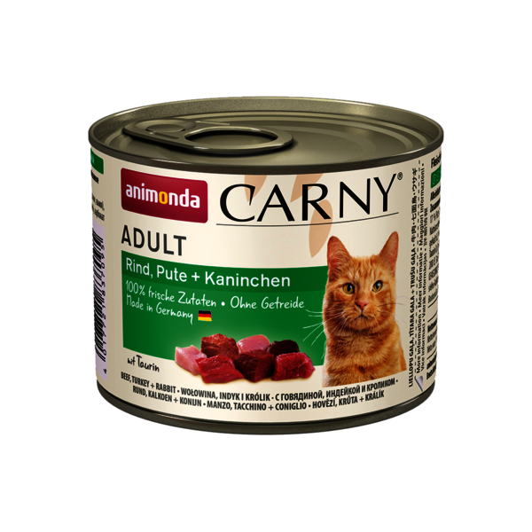 Animonda Carny Adult Rind, Pute & Kaninchen