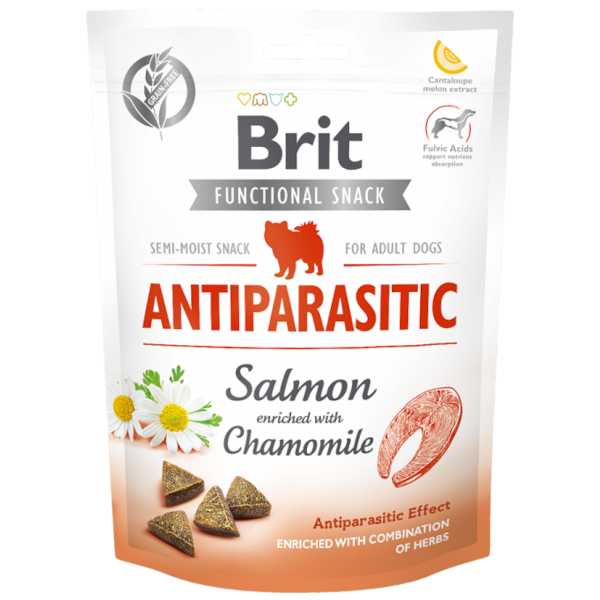 Brit Care Dog Functional Snack Antiparasitic Salmon