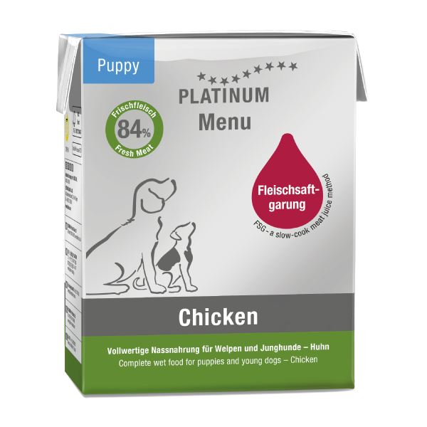 PLATINUM Menu Puppy Chicken