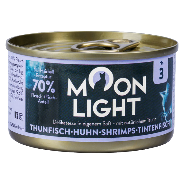 Moonlight Dinner N°3 - tuńczyk, kurczak, krewetki i kałamarnica