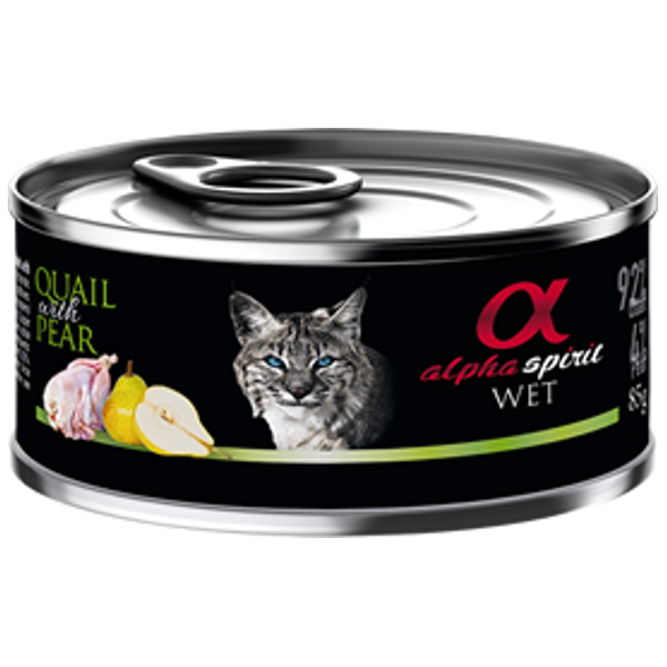 Alpha Spirit Cat Quail & Pear