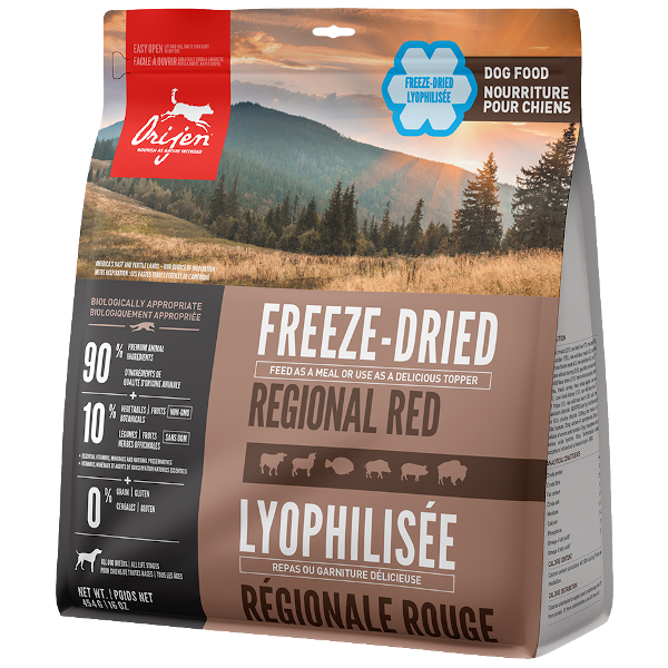Orijen Regional Red Freeze-Dried Food - liofilizowana