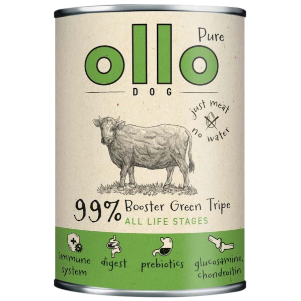 Ollo Booster Green Tripe - Zielone Żwacze
