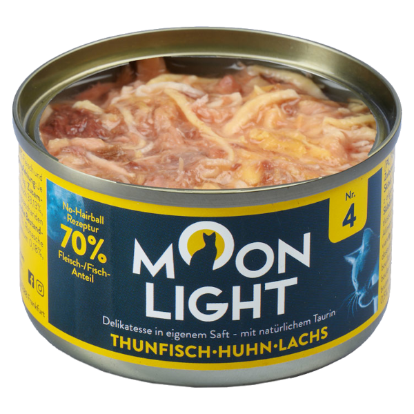 Moonlight Dinner N°4 - tuńczyk, kurczak i łosoś