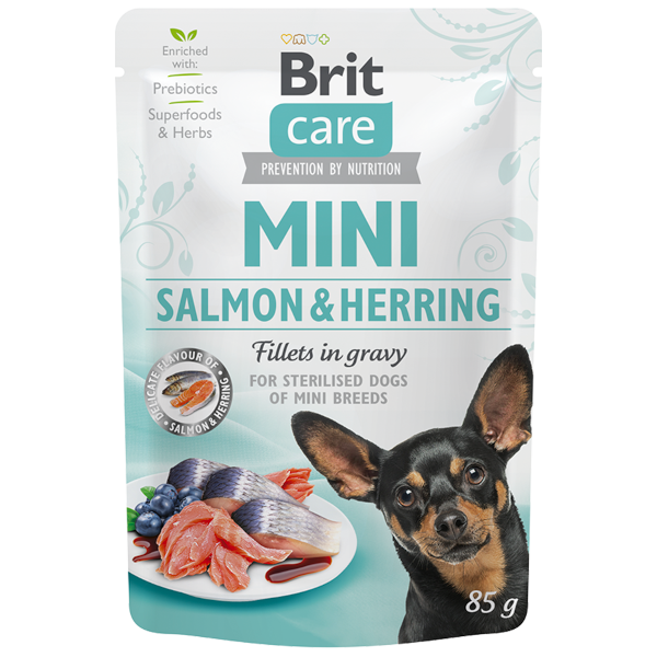 Brit Care Mini Salmon & Herring Fillets