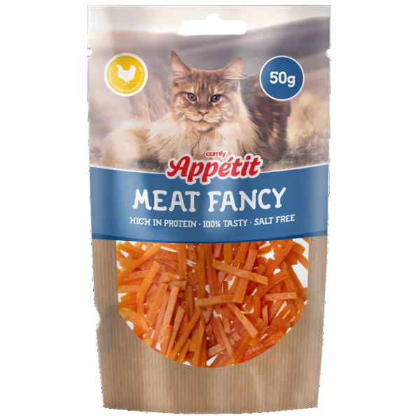 Comfy Appétit Meat Fancy Kot - paski z kurczaka