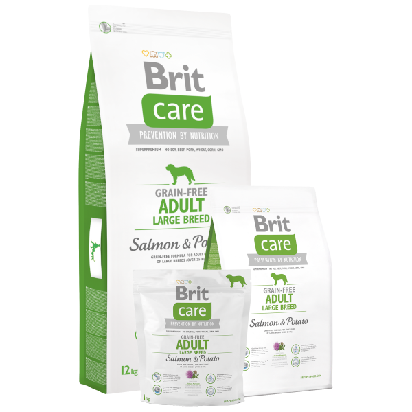 Brit Care Grain Free Adult Large Salmon & Potato