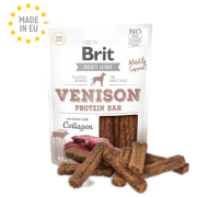 Brit Jerky Snack Protein Bar Venison