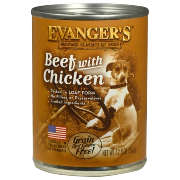 Evanger's Classic Beef with Chicken - wołowina z kurczakiem