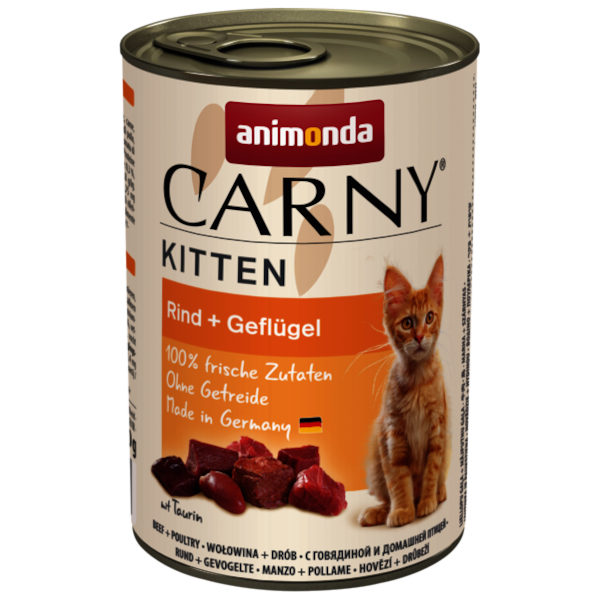 Animonda Carny Kitten Rind + Geflugel