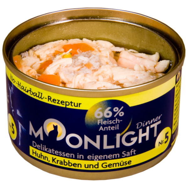 Moonlight Dinner N°5 - kurczak, kałamarnica, marchew i dynia