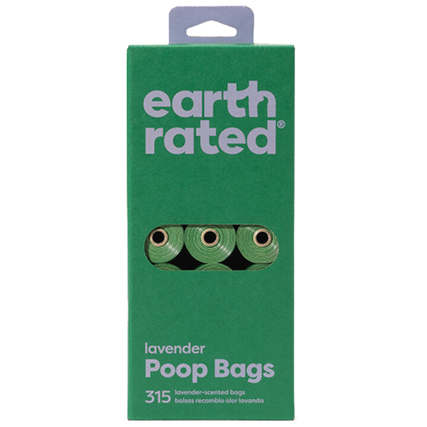 Earth Rated Poop Bags - woreczki, zapach lawendy, 21 x 15szt.