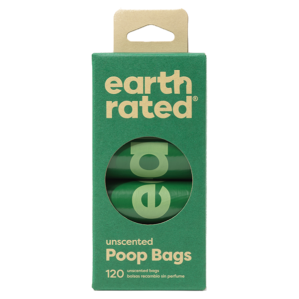 Earth Rated Poop Bags - woreczki, bez zapachu, 120szt.