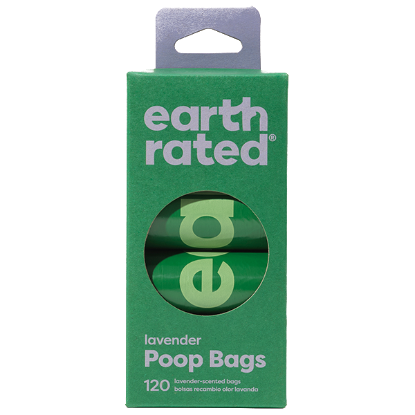 Earth Rated Poop Bags - woreczki, zapach lawendy, 120szt.