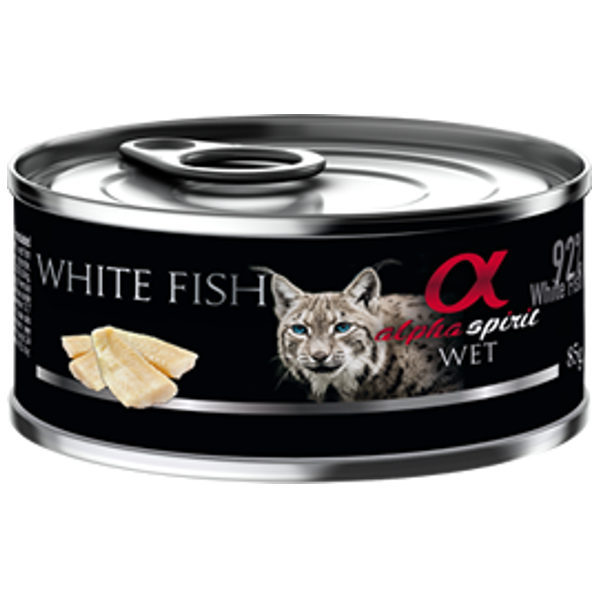 Alpha Spirit Cat White Fish Sterilized