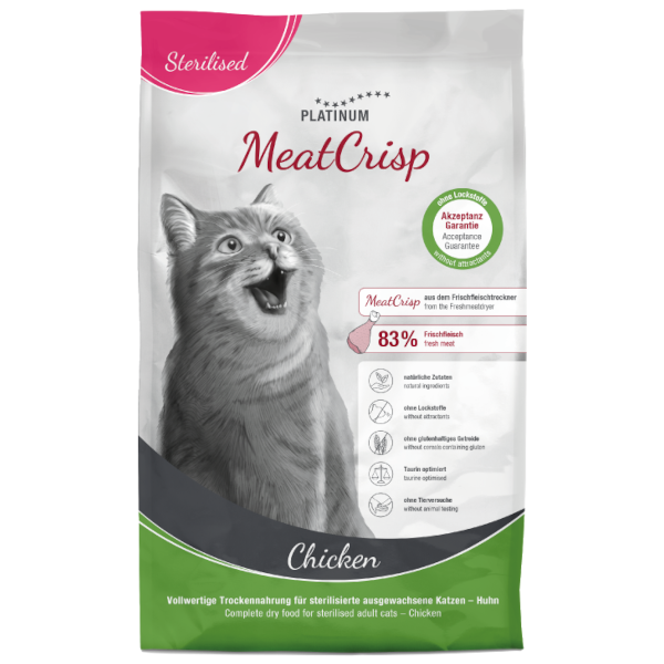 PLATINUM MeatCrisp Sterilised Chicken