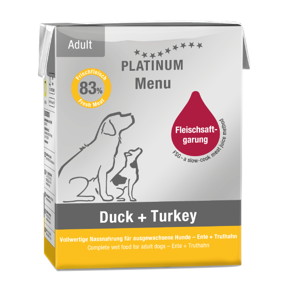 PLATINUM Menu Adult Duck + Turkey