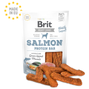 Brit Jerky Snack Protein Bar Salmon
