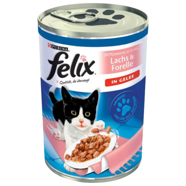 Purina Felix Łosoś + Pstrąg