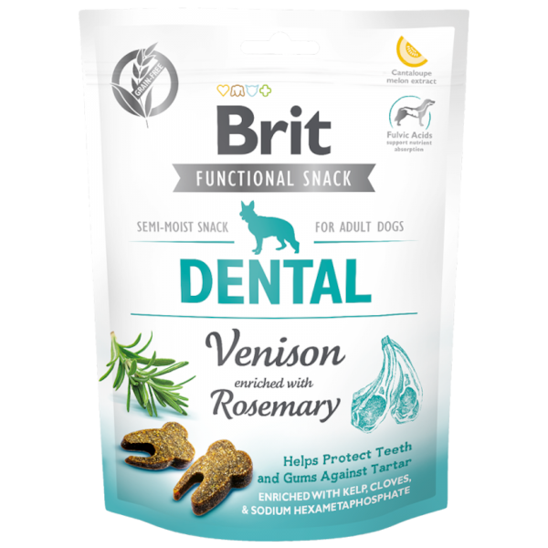 Brit Care Dog Functional Snack Dental Venison