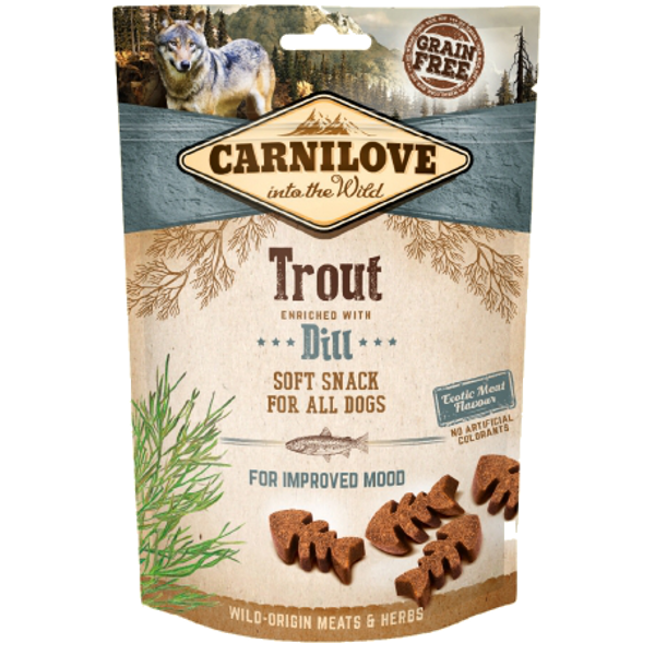 Carnilove Semi Moist Snack Trout & Dill