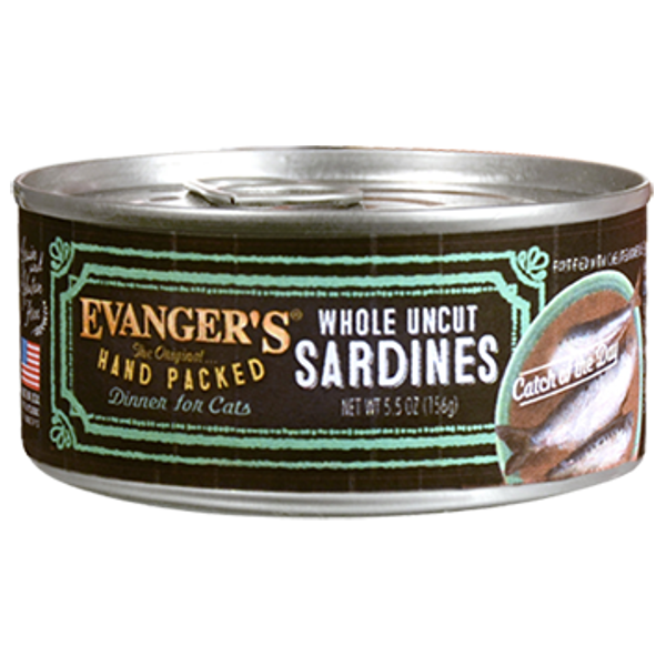 Evanger's Sardines Hand Packed - sardynki dla kota