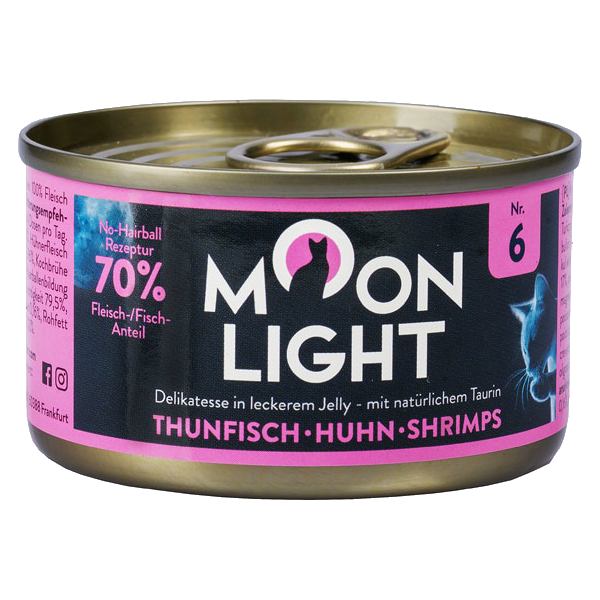 Moonlight Dinner N°6 - tuńczyk, kurczak i krewetki w galarecie