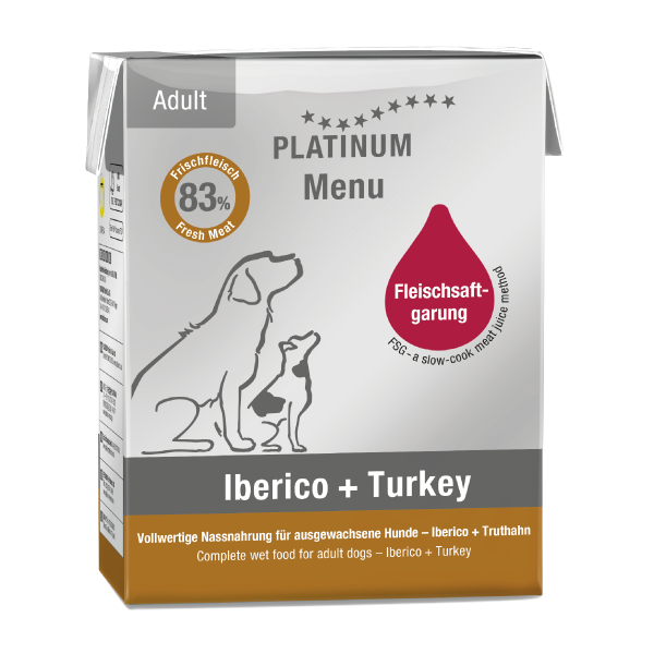 PLATINUM Menu Adult Iberico + Turkey