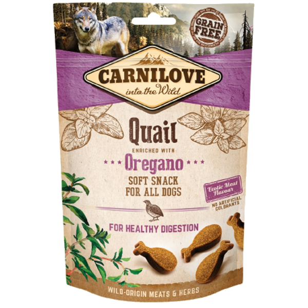 Carnilove Semi Moist Snack Quail & Oregano