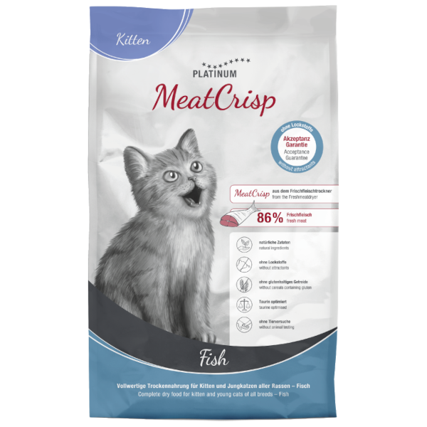 PLATINUM MeatCrisp Kitten Fish