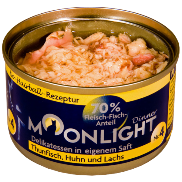 Moonlight Dinner N°4 - tuńczyk, kurczak i łosoś