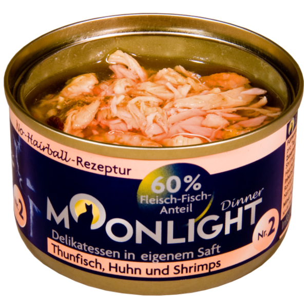 Moonlight Dinner N°2 - tuńczyk, kurczak i krewetki