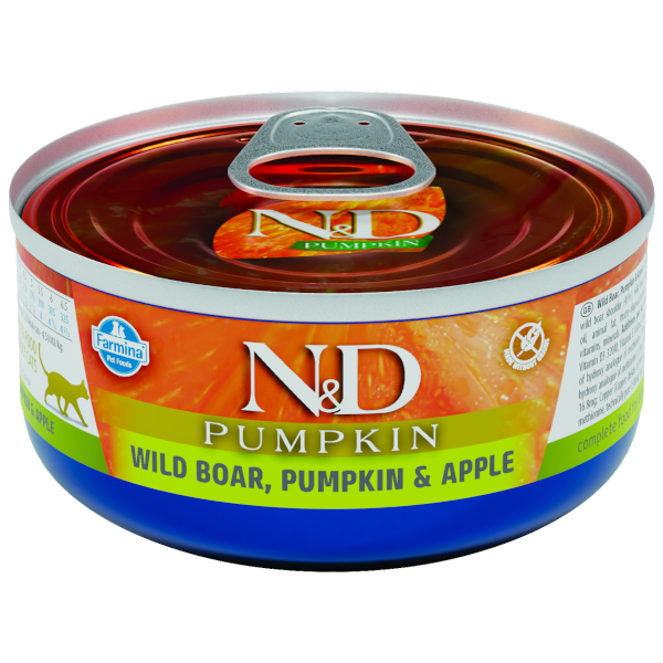 Farmina Cat N&D Boar, Pumpkin & Apple Adult