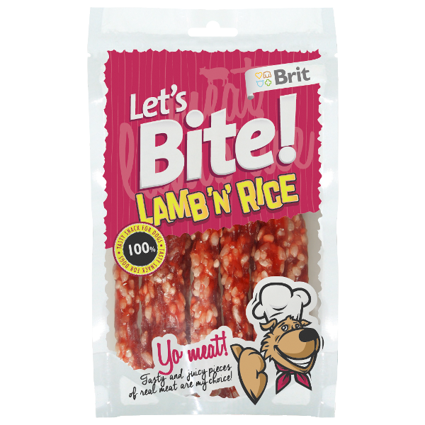 Brit Care Let's Bite Lamb 'N' Rice