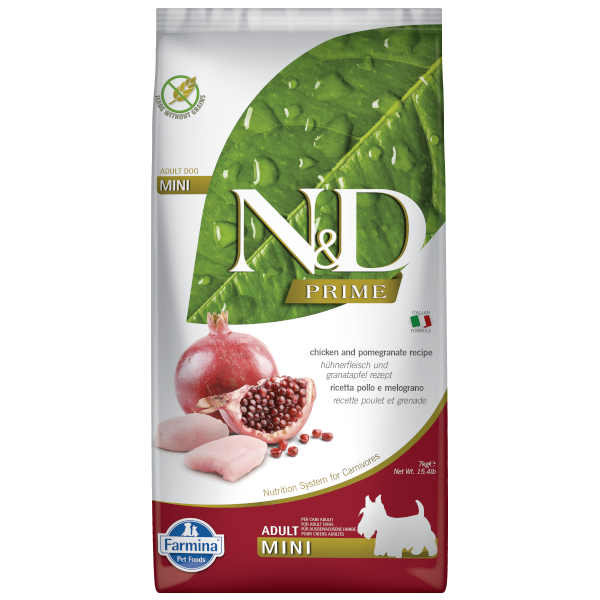 Farmina Dog N&D Prime Chicken & Pomegranate Adult Mini