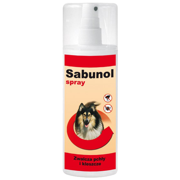 Sabunol Spray przeciw pchłom i kleszczom